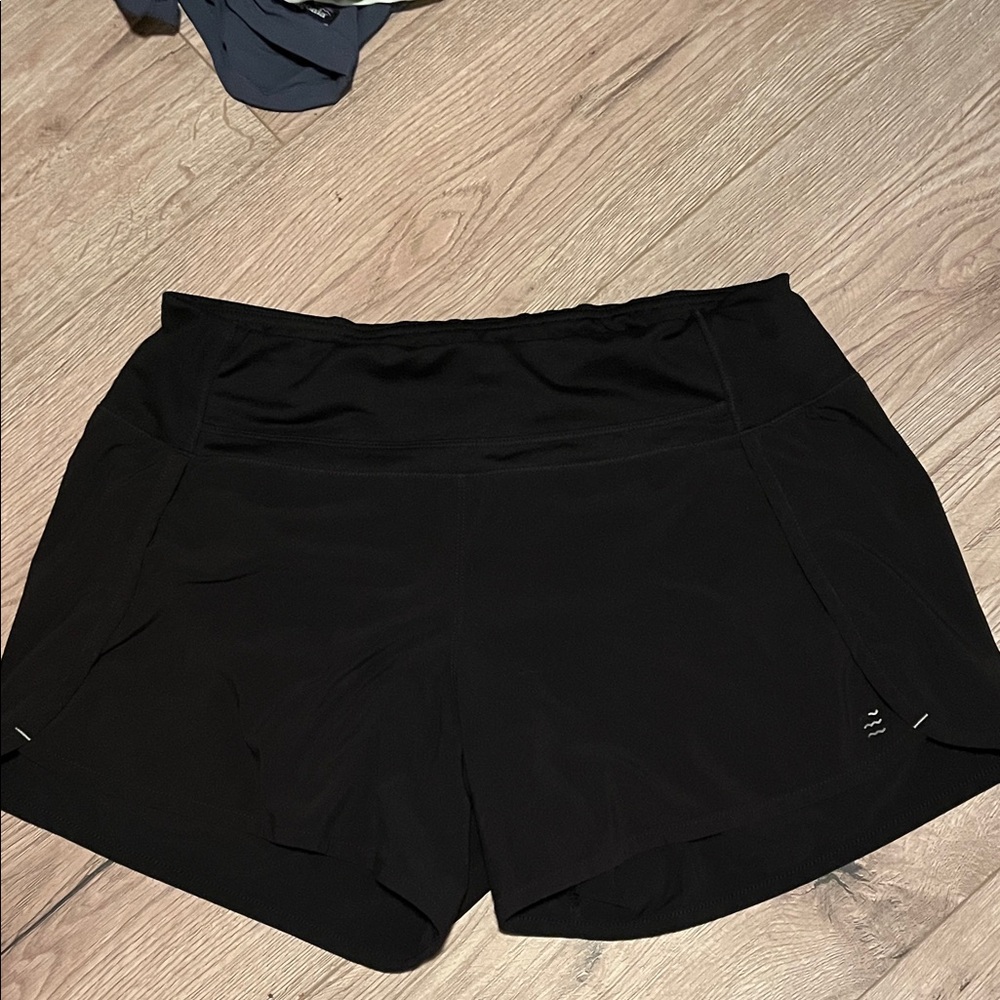 Free Fly Apparel Women's Black Athletic Shorts